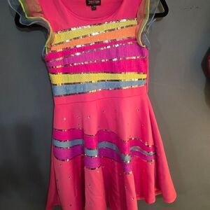 Colorful Sequin Dress